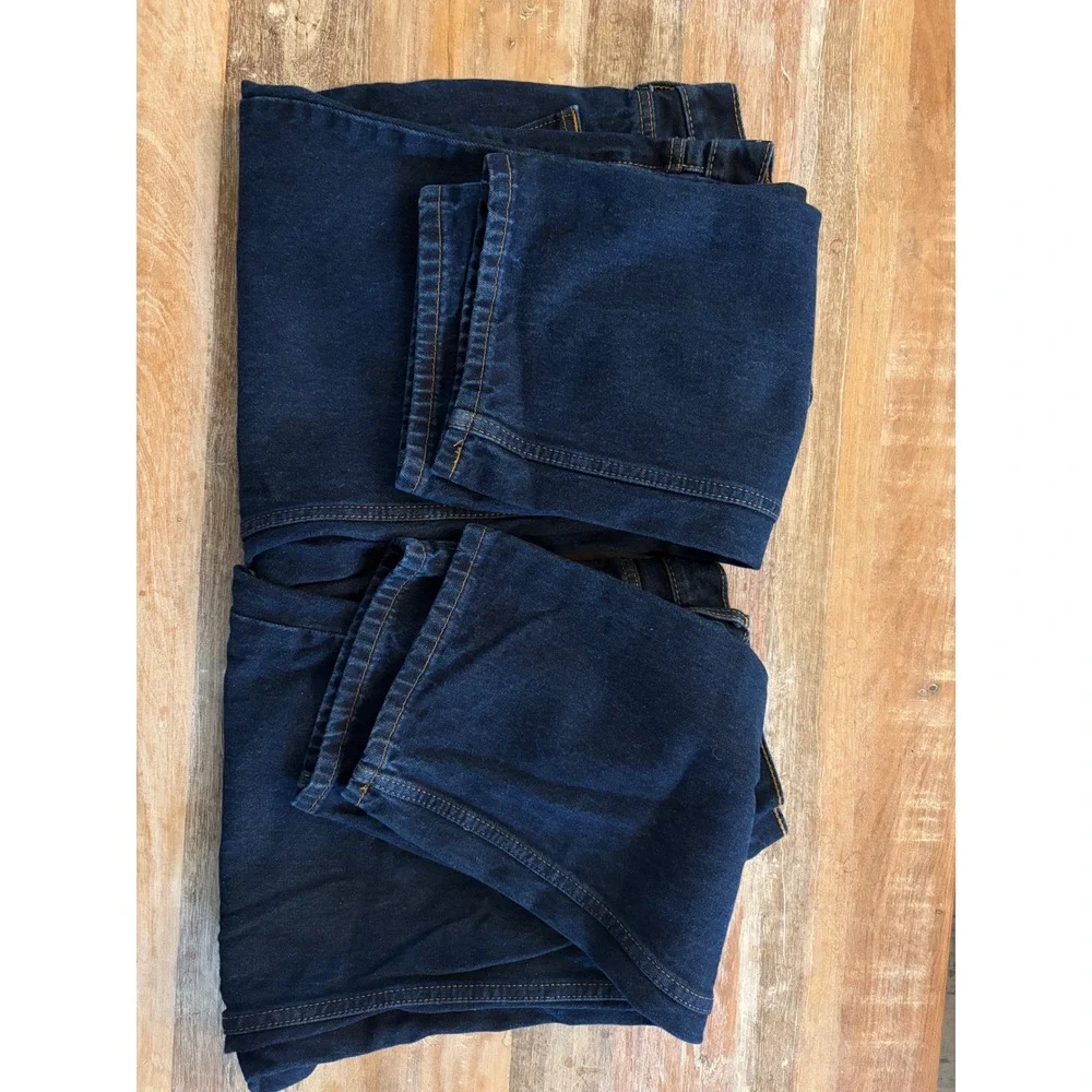 Levi's 550 Relaxed Fit Dark Wash Jeans Bundle 2 Pairs Mens 36x30 (Actual 29